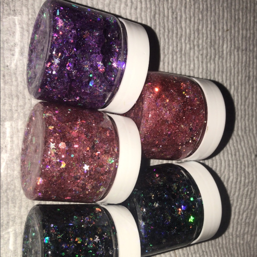Glitter hair Gel